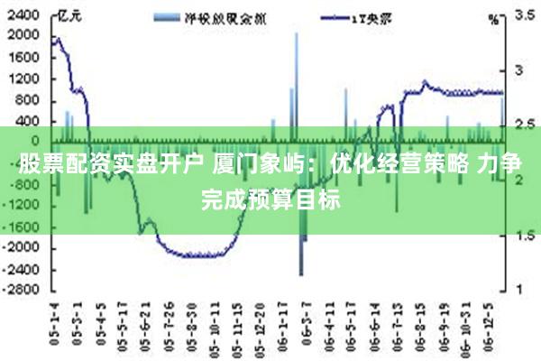 股票配资实盘开户 厦门象屿：优化经营策略 力争完成预算目标